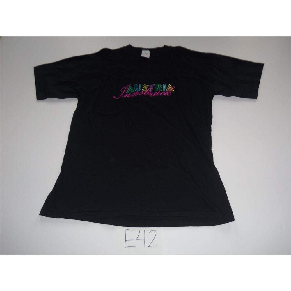 Austria Innsbruck TShirt Size XLarge LaMode Black -0413E42